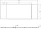 Amisco Customizable Lewis 91" Rectangular Extendable Table with 0.5" Italian Porcelain on Glass Top and 2 Leaves-2