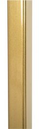 Zuo® Modern Haru White Stone Side Table with Gold Framework-4