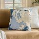 Nourison Home™ Mina Victory Lifestyle Blue 18"x18" Throw Pillow-2