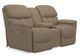 La-Z-Boy® Kipling Brick Power Reclining Loveseat with Headrest and Console-1