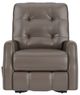 Flexsteel® Customizable Devon Leather Manual Recliner-1