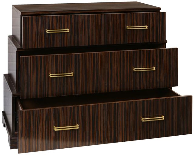 Harp & Finial® Willshire Ebony Macassar Chest-1
