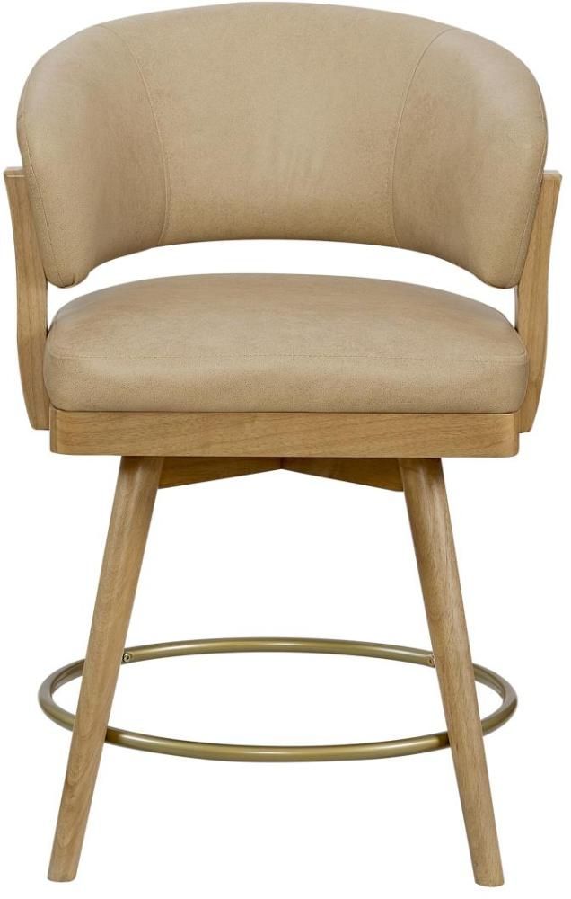 Bernards Tapestry Honeycomb Swivel Counter Stool-2