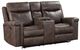 New Classic® Home Furnishings Quade Mocha Dual Manual Reclining Loveseat-0