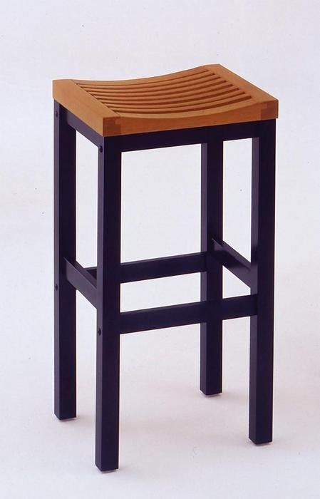 homestyles® General Line Black/Oak Bar Stool-3