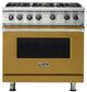 Viking® 5 Series 36" Golden Hour Pro Style Liquid Propane Gas Range-0