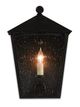 Currey & Company Bening Midnight Small Outdoor Wall Sconce-1