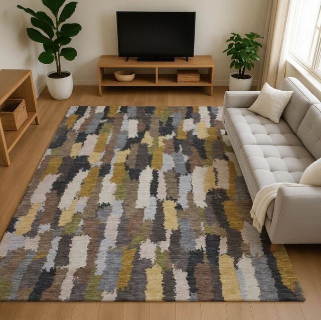 Dalyn™ Rug Company Kenner KN6 Black 5'x8' Area Rug-1