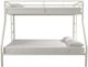 dhp furniture® Dusty Off White Twin/Full Bunk Bed-1