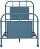 Liberty Furniture Vintage Series Robin's Egg Blue Twin Youth Metal Bed-0