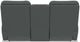 La-Z-Boy® Brooks Gray Power Reclining Loveseat-4