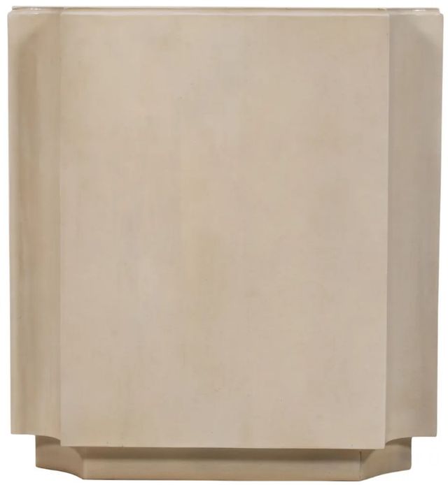 Crestview Collection Capital White End Table-1