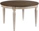 American Drew® Southbury Wirebrushed Oak Round Dining Table with Parchment Base-0