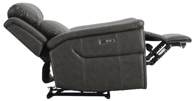 Signature Design by Ashley® Dendron Charcoal Power Recliner-4