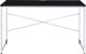 ACME Furniture Tennos Black Vanity Desk with Chrome Base-1