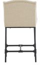 Olliix by Madison Park Maddox Beige Counter Stool-2