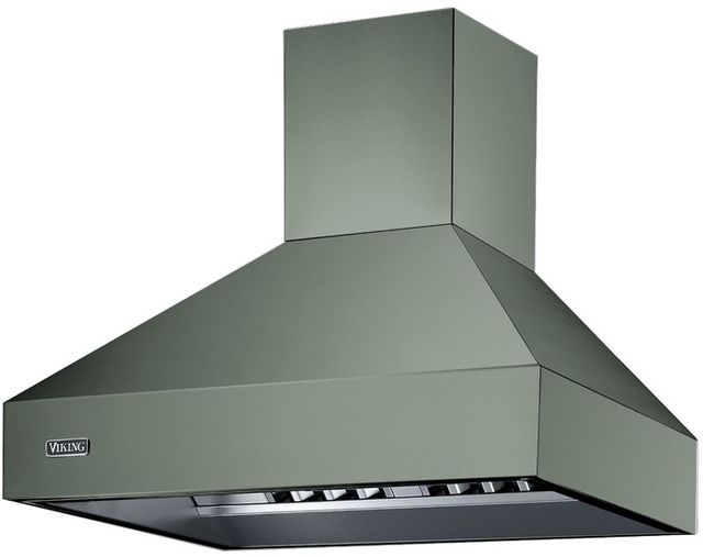 Viking® 5 Series 36” Eucalyptus Chimney Wall Hood-0