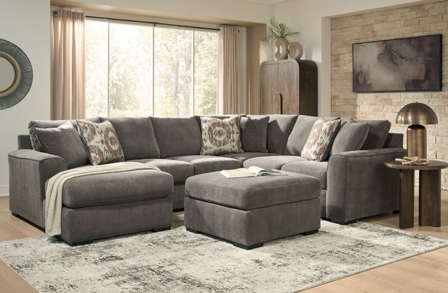 Signature Design by Ashley® Rosston 3-Piece Espresso Sectional-1