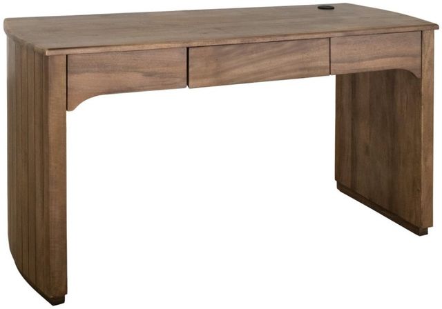 International Furniture Direct Mezquite Natural Desk-0