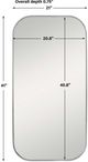 Uttermost® Taft Plated Polished Nickel Mirror-1