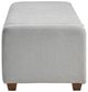 Homelegance® Derby Gray Storage Bench-3
