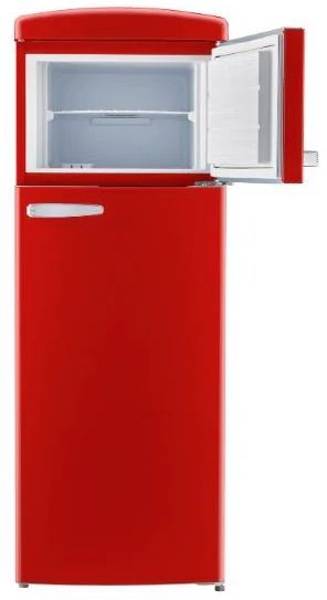 Unique® Appliances Classic Retro 22'' 7.5 Cu. Ft. Candy Apple Red Top Freezer Refrigerator-1