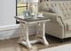 Cottage Creek Furniture Bar Harbor Natural End Table with Cream Base-3