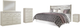 Signature Design by Ashley® Dreamur 5-Piece Champagne King/California King Panel Headboard Set-0