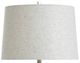 Stylecraft White Wash Taupe Table Lamp-1