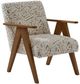 Best® Home Furnishings Customizable Bayden Accent Chair with Dark Walnut Legs-0