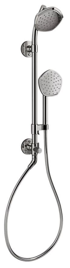 KOHLER® Occasion™ HydroRail®-S Vibrant Titanium 1.75 GPM Shower Column Kit-0