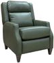 Mayo Furniture Customizable Leather Track Arm Manual and Power Recliner Chair-0