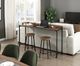 Homelegance® Sumter Rustic Brown Desk with Black Base-1