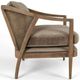 Magnolia Home by Joanna Gaines Hollis Velvet Taupe Accent Chair-2