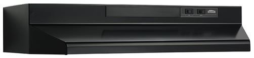 Broan® 30" Black Convertible Under The Cabinet Hood-0
