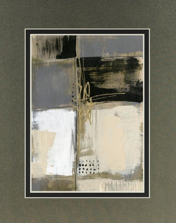 Classy Living Jennifer Goldberger Neutral Divisions III 34"W Wall Art-1
