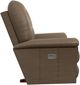 La-Z-Boy® Jasper Fawn Leather Power Rocking Recliner with Headrest-2