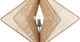 Currey & Company Hiroshi Koshitaka Shizen Hiroshi Gray/Natural Rope Chandelier-2