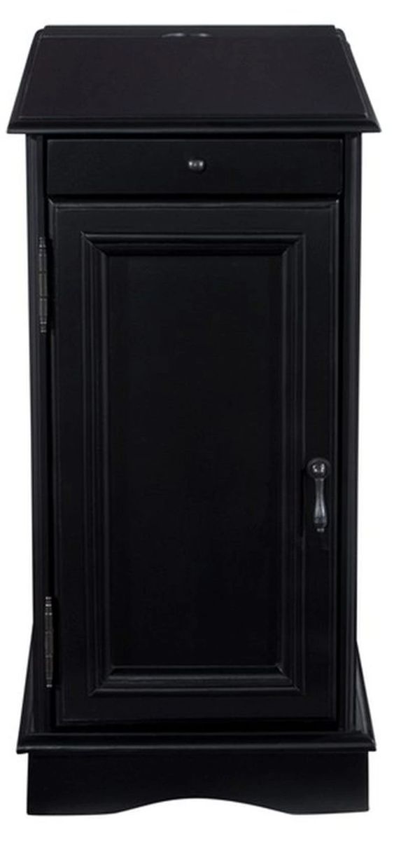 Powell® Barron Black Accent Table-1