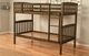 Kodiak Furniture Claire Rustic Walnut Twin Bunk Bed-2