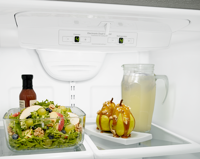 Amana® 30 in. 18.7 Cu. Ft. Stainless Steel Bottom Freezer Refrigerator-7