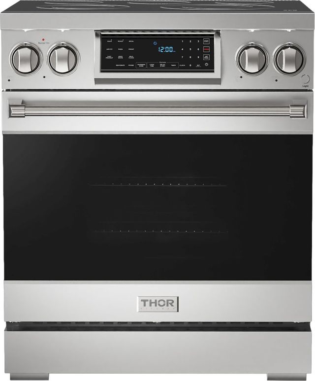 Thor Kitchen® Gordon Ramsay Series 30" Stainless Steel Pro Style Electric Range-0
