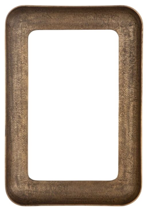 Uttermost® Alvaro Antique Brass Mirror-0