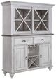 Liberty Furniture Ocean Isle Antique White/Weathered Pine Hutch and Buffet-0