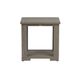 Ratana Cubo Pearl Grey End Table-1