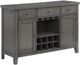 Mazin Furniture Nashua Gray Dining Server-0