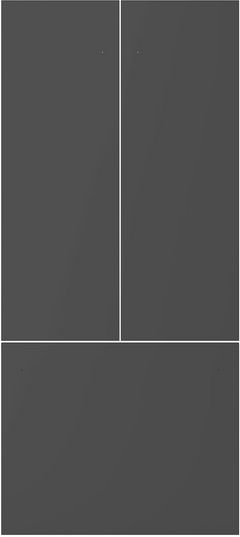 Bertazzoni 36" Carbonio Front Panel for French Door Refrigerator