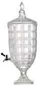 A & B Home Clear 21" Lidded Jar-1