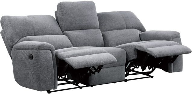 Homelegance® Dickinson Charcoal Double Reclining Sofa-2