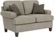 Flexsteel® Customizable Moxy Curved Sock Arm Loveseat-0
